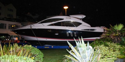 "Footsie" Sunseeker Predator 58 transported from Guernsey to Poole